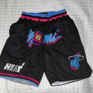 NBA Miami Hear Basketball shorts